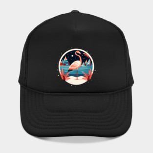 Flamingo Flock Sunset, Love Flamingos Hat