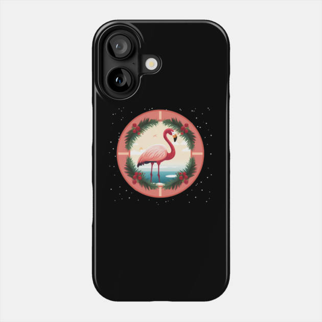 Flamingo Flock Sunset, Love Flamingos Phone Case by logiamerch