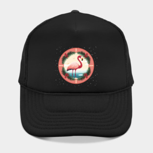 Flamingo Flock Sunset, Love Flamingos Hat