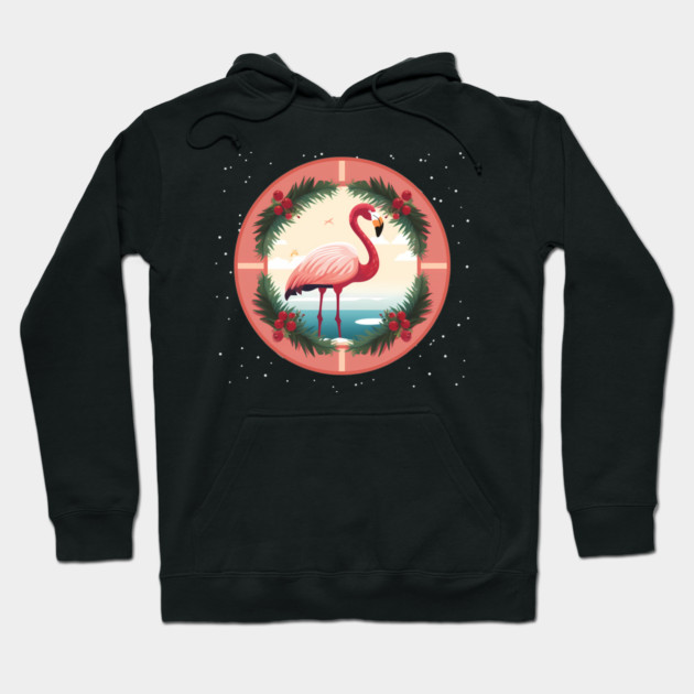 Flamingo Flock Sunset, Love Flamingos Hoodie by logiamerch