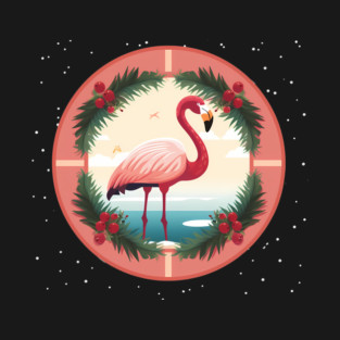 Flamingo Flock Sunset, Love Flamingos T-Shirt