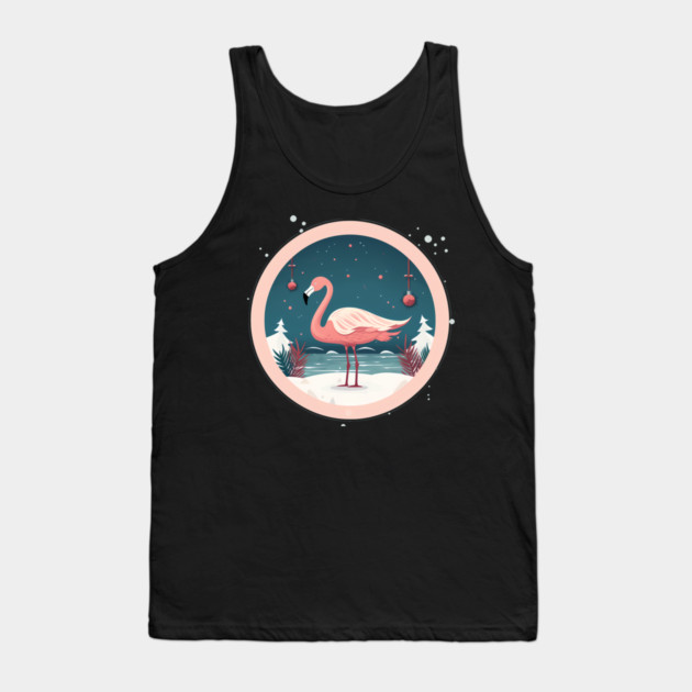 Flamingo Flock Sunset, Love Flamingos Tank Top by logiamerch