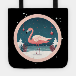 Flamingo Flock Sunset, Love Flamingos Tote