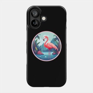 Flamingo Flock Sunset, Love Flamingos Phone Case