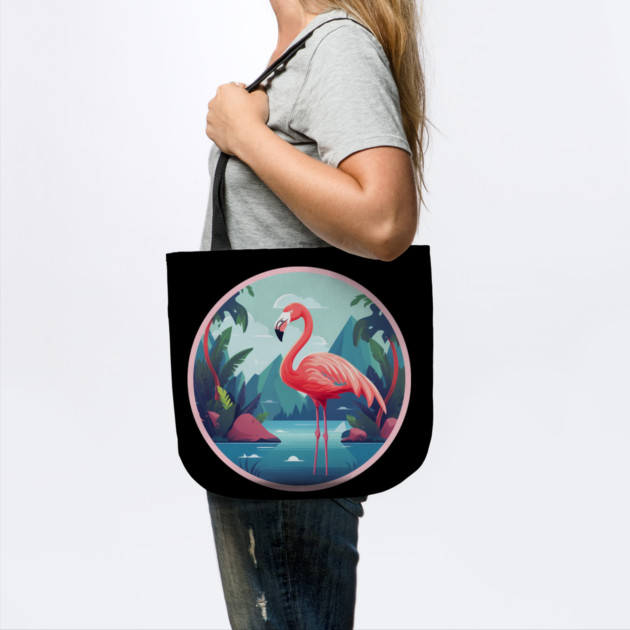 Flamingo Flock Sunset, Love Flamingos by logiamerch