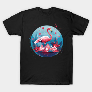 Flamingo Tropical , Love Flamingos T-Shirt
