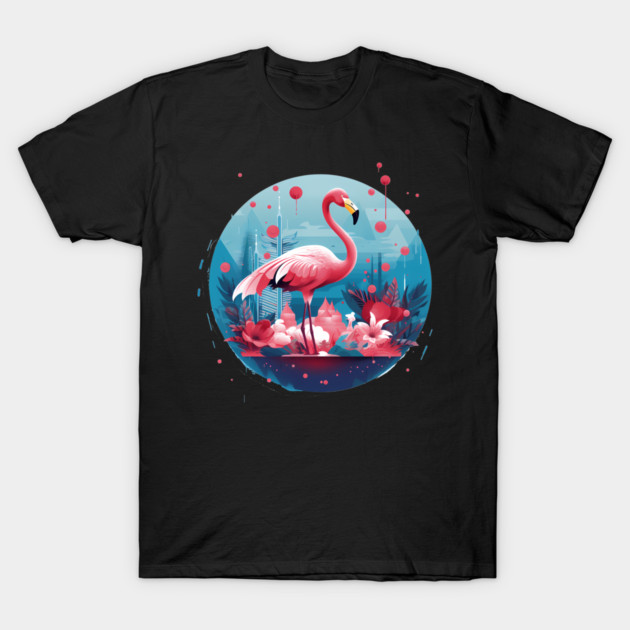 Flamingo Tropical , Love Flamingos T-Shirt by logiamerch