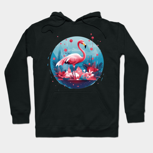 Flamingo Tropical , Love Flamingos Hoodie by logiamerch