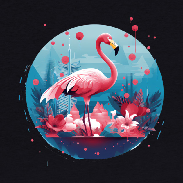 Flamingo Tropical , Love Flamingos by logiamerch