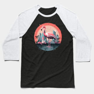 Flamingo Tropical , Love Flamingos Baseball T-Shirt