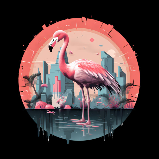 Flamingo Tropical , Love Flamingos by logiamerch