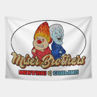 Miser Brothers Retro Tapestry