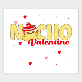 Nacho Valentine pun Sticker