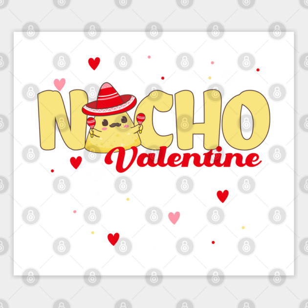 Nacho Valentine pun Sticker by HolidayBug