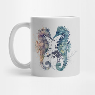 Seahorse Love Mug