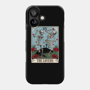 The Lovers Tarot Card Phone Case