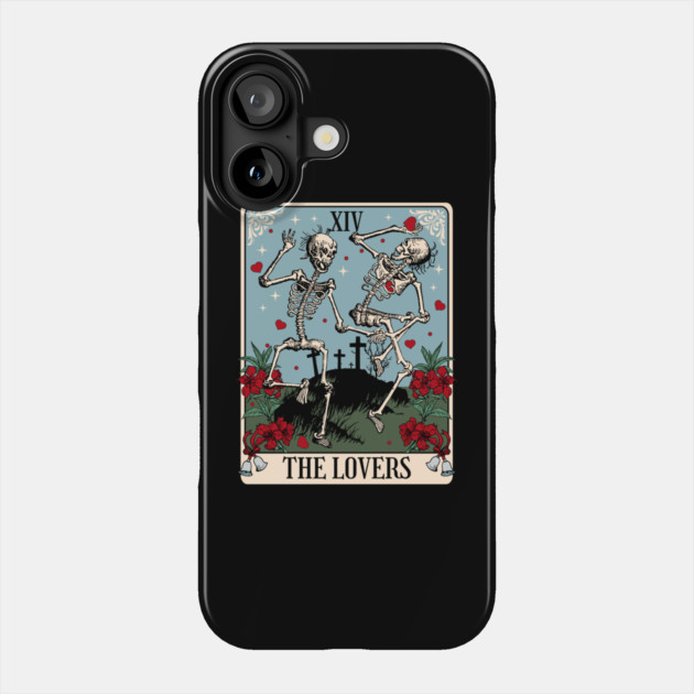 The Lovers Tarot Card Phone Case by HolidayBug