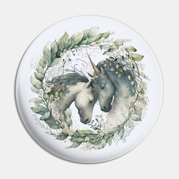 Unicorn Love Pin by HolidayBug