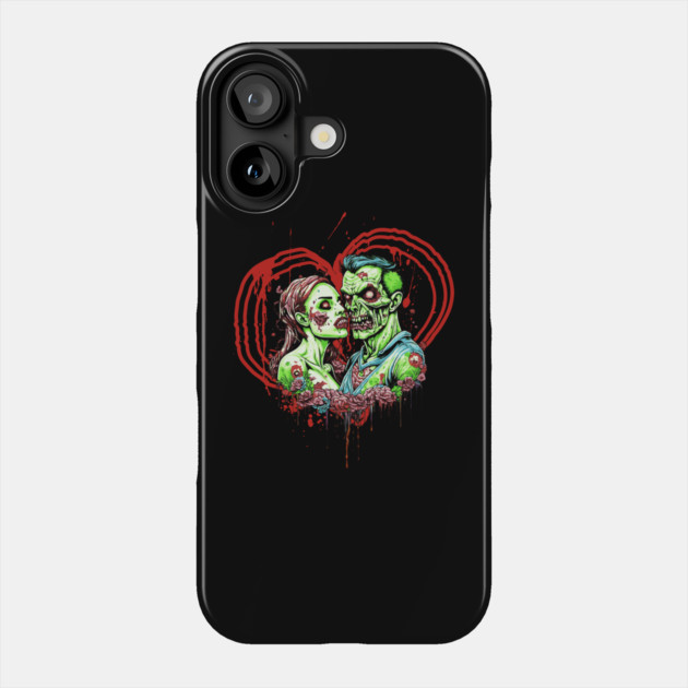 Zombie Love Phone Case by HolidayBug