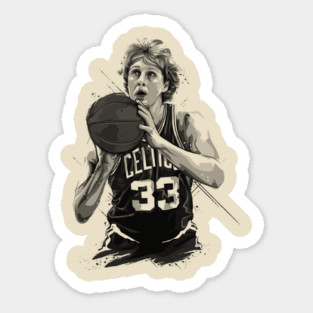 Larry Bird Pic Magnet