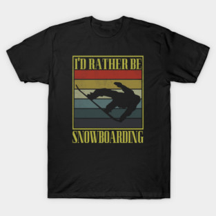 snowboarding T-Shirt