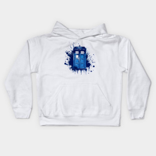 Tardis Graffiti Kids Hoodie