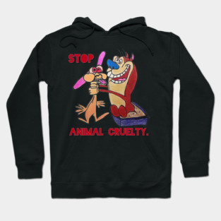 Stimpy and Ren Hoodie