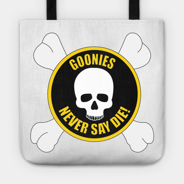 Goonies with Bones Tote by DickinsonDesign