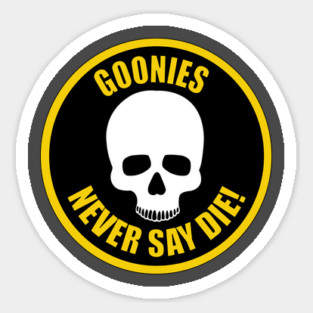Goonies Badge Sticker