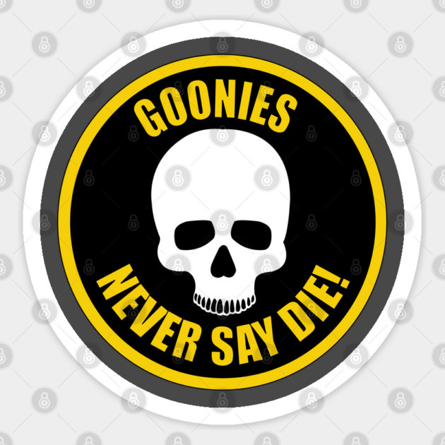 Goonies Badge Sticker by DickinsonDesign