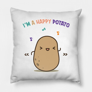 Happy potato Pillow