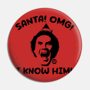 omg santa Pin