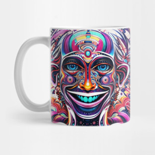 Portal Greeter (2) - Trippy Psychedelic Art Mug