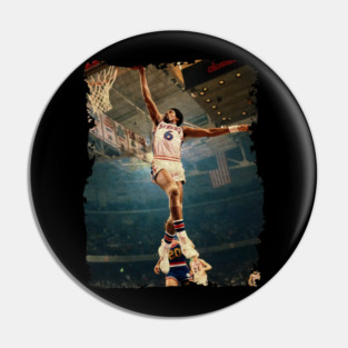 Vintage Basketball - Dr. J Pin