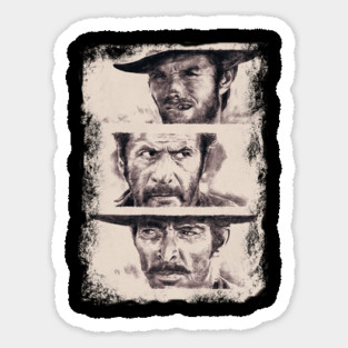 The Good The Bad And The Ugly Sticker