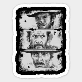 The Good The Bad And The Ugly Sticker