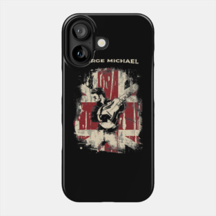 Vintage Distressed George Michael Phone Case