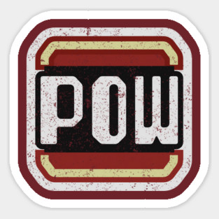 Boom boom POW Sticker