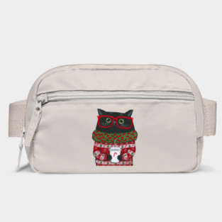 Christmas Coffee Cat Bag
