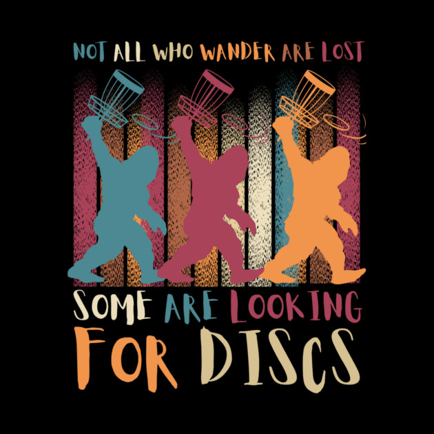 Bigfoot Sasquatch Disc Golf Gift by The WYLD Tribe