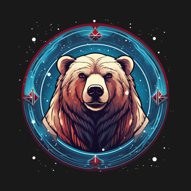 Grizzly Bear in Ornmament , Love Bears by logiamerch