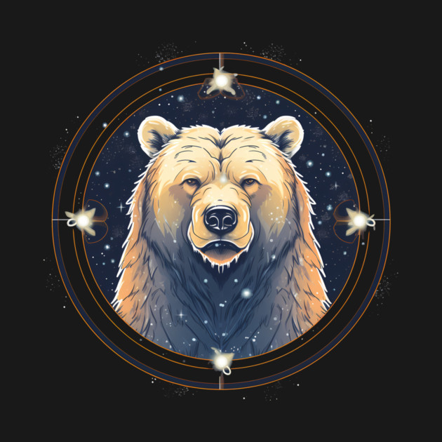 Grizzly Bear in Ornmament , Love Bears by logiamerch