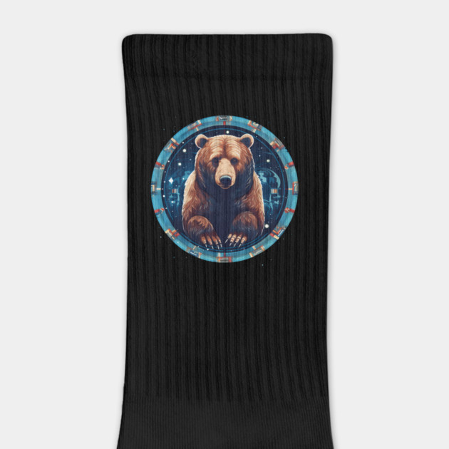 Grizzly Bear in Ornmament , Love Bears by logiamerch