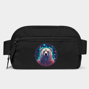 Grizzly Bear in Ornmament , Love Bears Bag