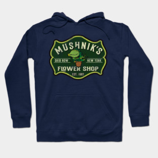 Mushnik's Florist Crest Seymour Worn Hoodie