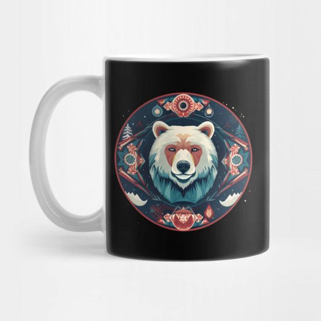 Grizzly Bear in Ornmament , Love Bears by logiamerch