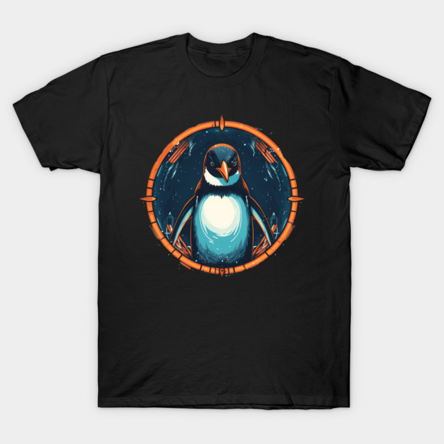 Penguin in Ornament , Love Penguins T-Shirt by logiamerch