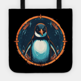 Penguin in Ornament , Love Penguins Tote