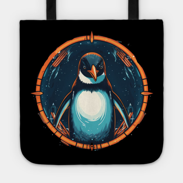 Penguin in Ornament , Love Penguins Tote by logiamerch
