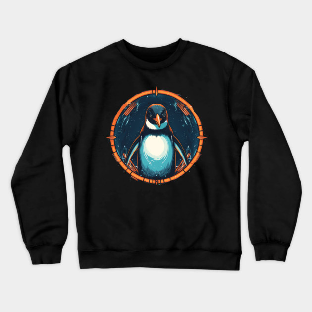 Penguin in Ornament , Love Penguins Crewneck Sweatshirt by logiamerch